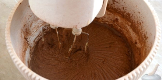 Шоколадное печенье с джемом