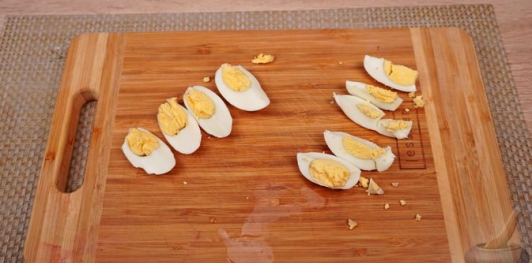 Сливочный суп с копчёной курицей