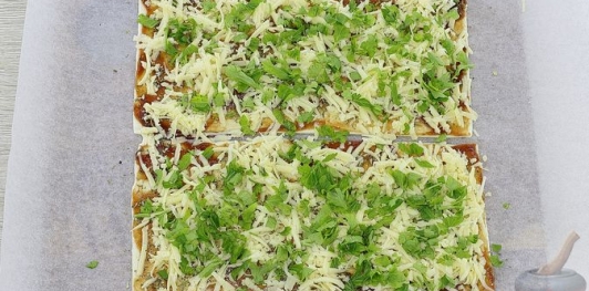 Слоёные палочки с сыром