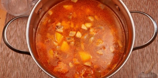 Солянка грибная