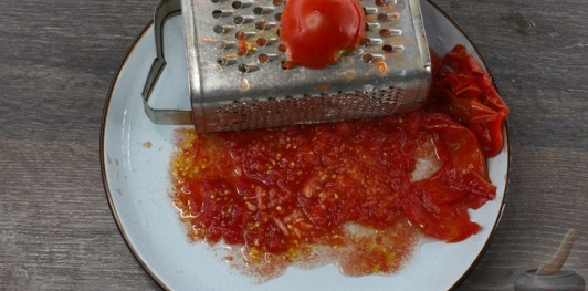 Суп-пюре из баклажанов и кабачков