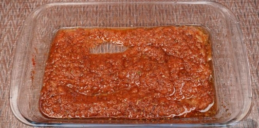 Свинина, запечённая с яблоками