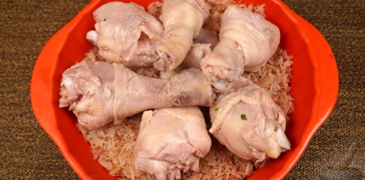 Тавуклу капама (курица с рисом по-турецки)