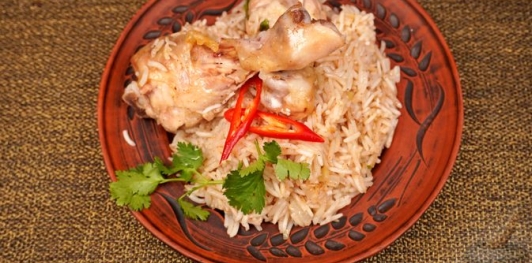 Тавуклу капама (курица с рисом по-турецки)