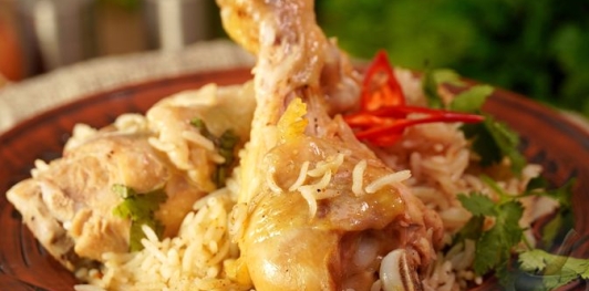 Тавуклу капама (курица с рисом по-турецки)