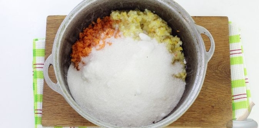Варенье из моркови с лимоном