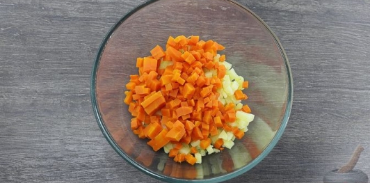 Винегрет с курицей