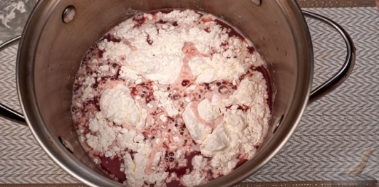 Виноградный рахат-лукум с орехами (на крахмале)