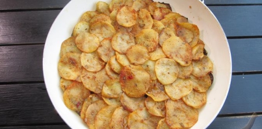 Запеканка из баклажанов и картофеля