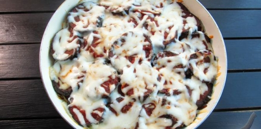 Запеканка из баклажанов и картофеля