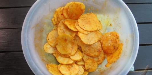 Запеканка из баклажанов и картофеля