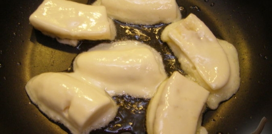 Бананы жареные