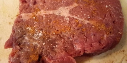 Ромштекс (говяжий шницель)