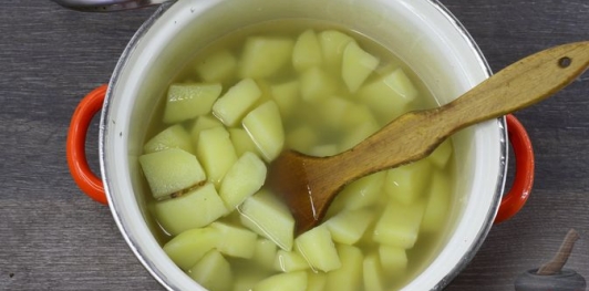Гречка с картошкой и грибами