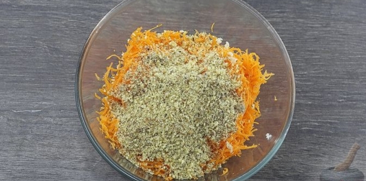 Паштет из моркови с грецкими орехами