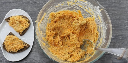 Паштет из моркови с грецкими орехами