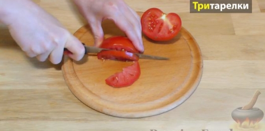 Рыба, запеченная в духовке, с овощами