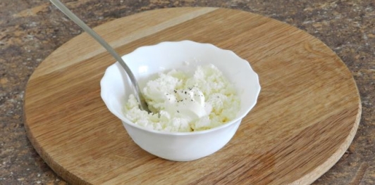 Закуска из свеклы и творога